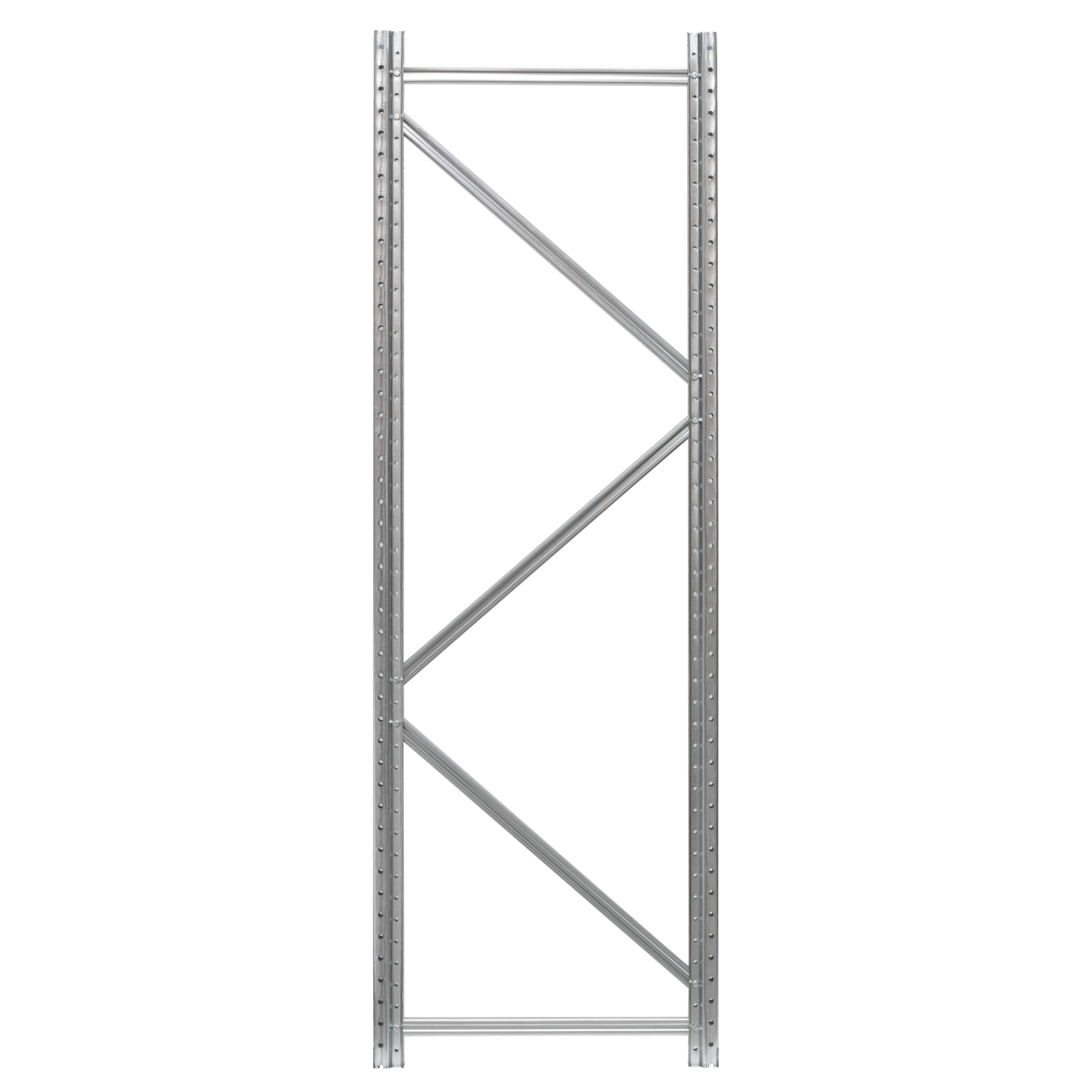 WSX 5000 staanderframe WSPR, hoogte 2400 mm, diepte 800 mm, 1,5mm dikte, galvanisch verzinkt