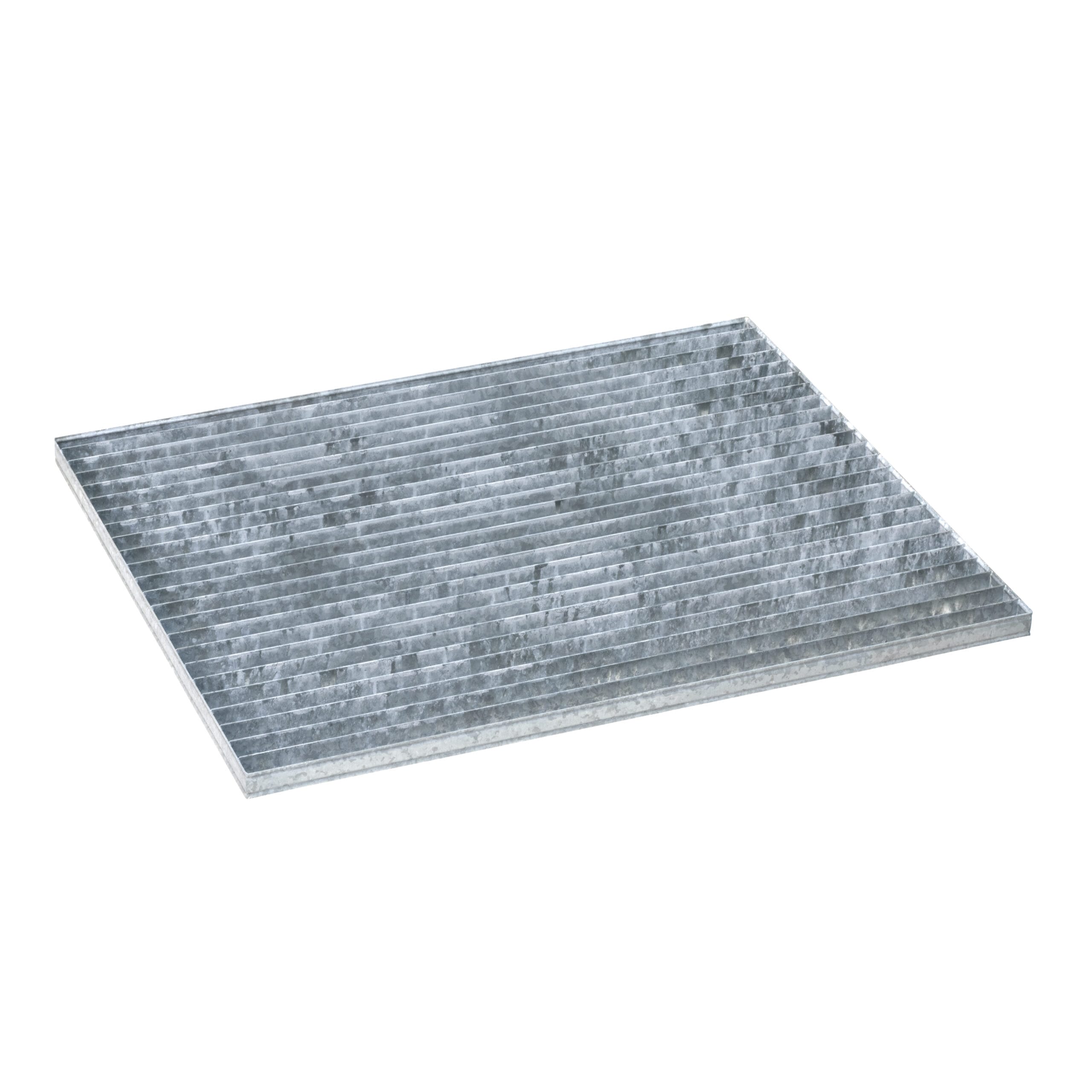 KSX 2000 roosterbodem voor KAR-SB-stelling, 1000x800 mm, draagvermogen 14,72 kg/m², verzinkt staal