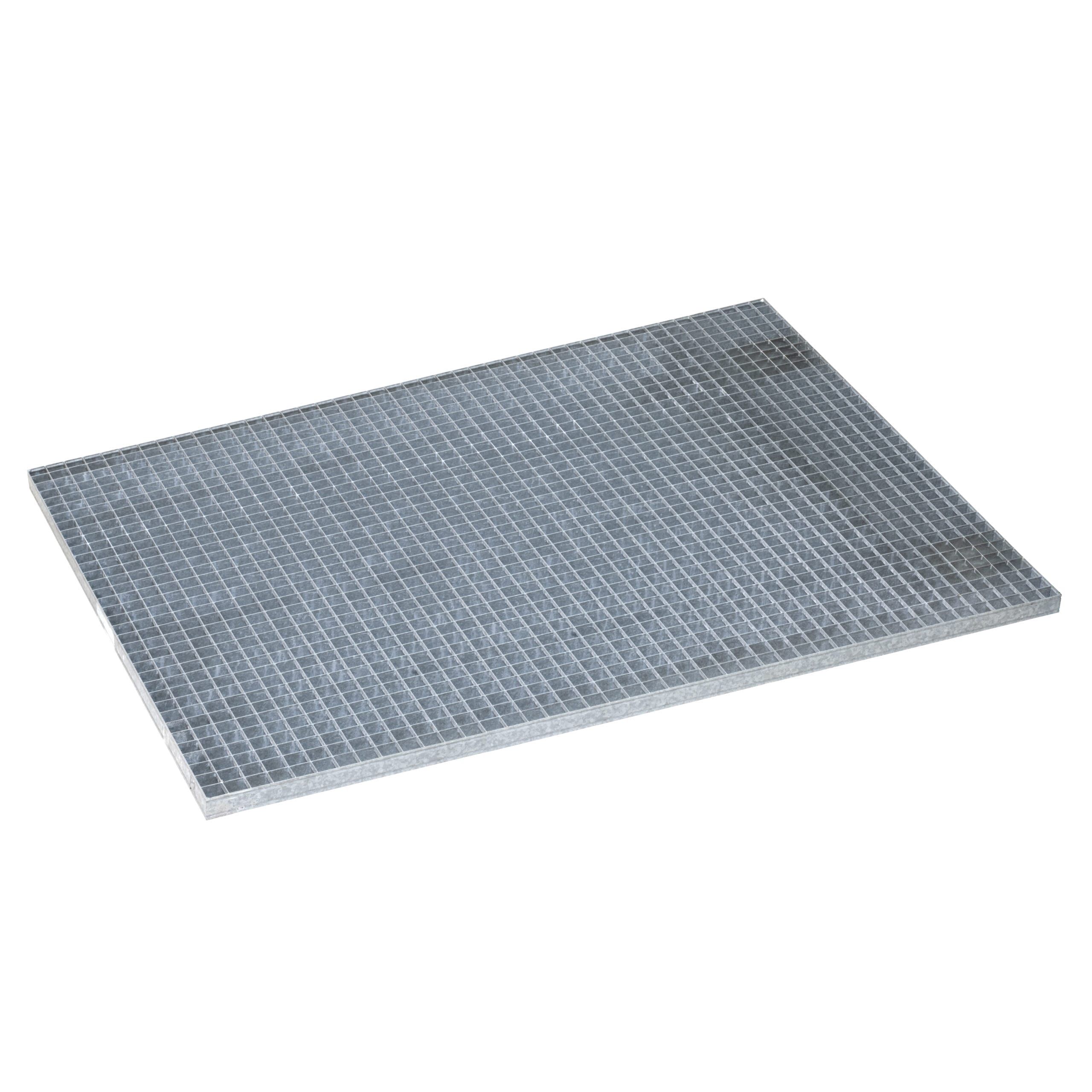 KSX 2000 roosterbodem KAR-SB-stelling, 1200x1500 mm, draagvermogen 12,26 kg/m², staal verzinkt