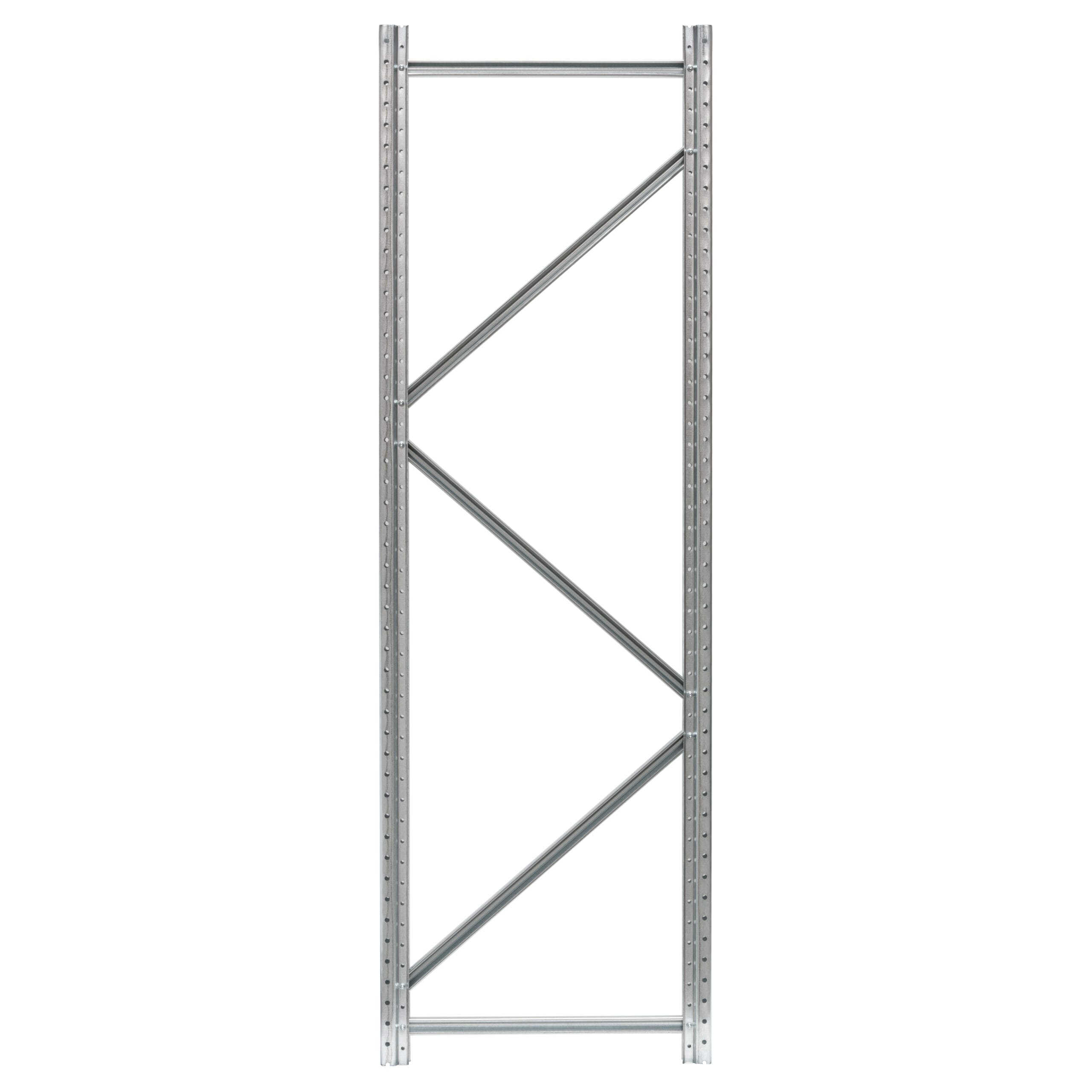 WSX 5000 staanderframe WSPR, Hoogte 2400 mm, Diepte 600 mm,, 1,5mm dikte, galvanisch verzinkt