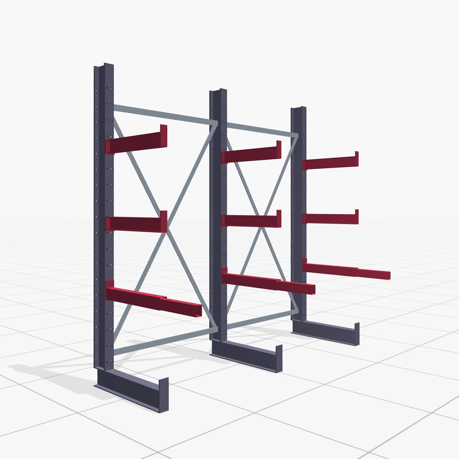 Schrijnwerkersstellingen KHX 3010, eenzijdig gebruik, H: 2.000 mm, B: 2066 mm, 500 mm (900 kg)