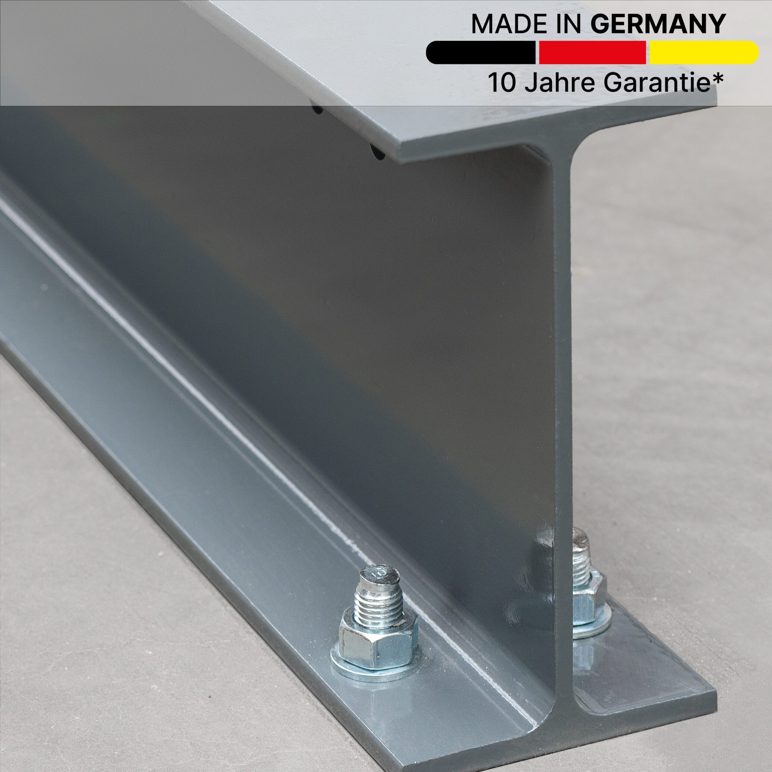 Kragarmregal Staplerbedient mit MADE IN GERMANY Sticker