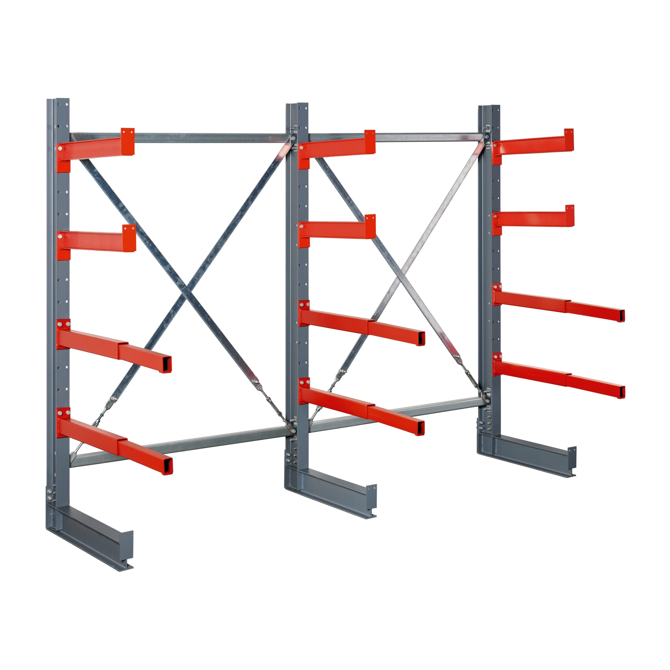Kragarmregal_Schreinerei_Teleskoparm_rausgezogen_freisteller