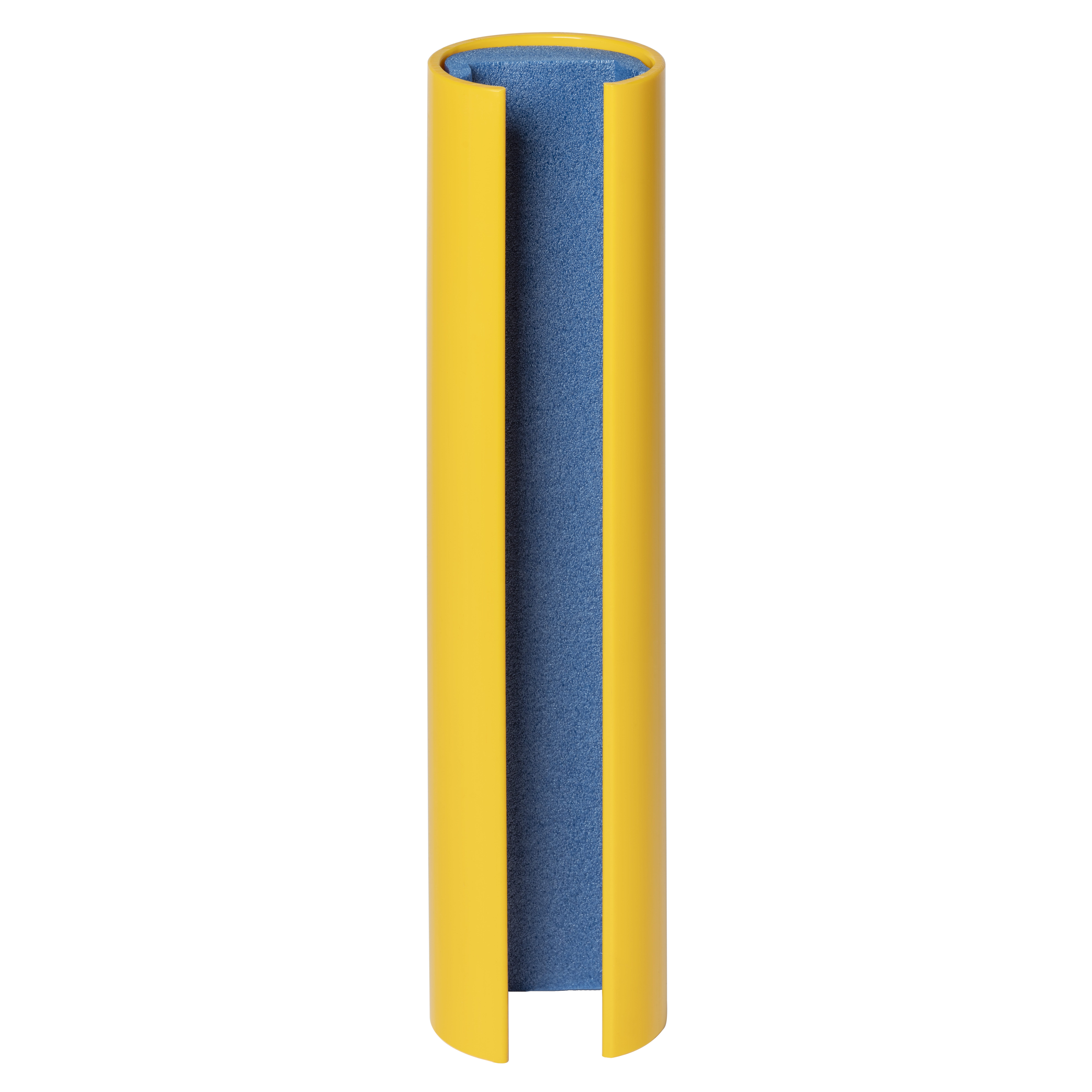 Protection de montant de rayonnage Eco, H:600mm, L 101-110, PEHD, jaune