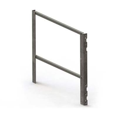 Eindframeverhoging 500mm, U-profiel, Palletstelling Raecks