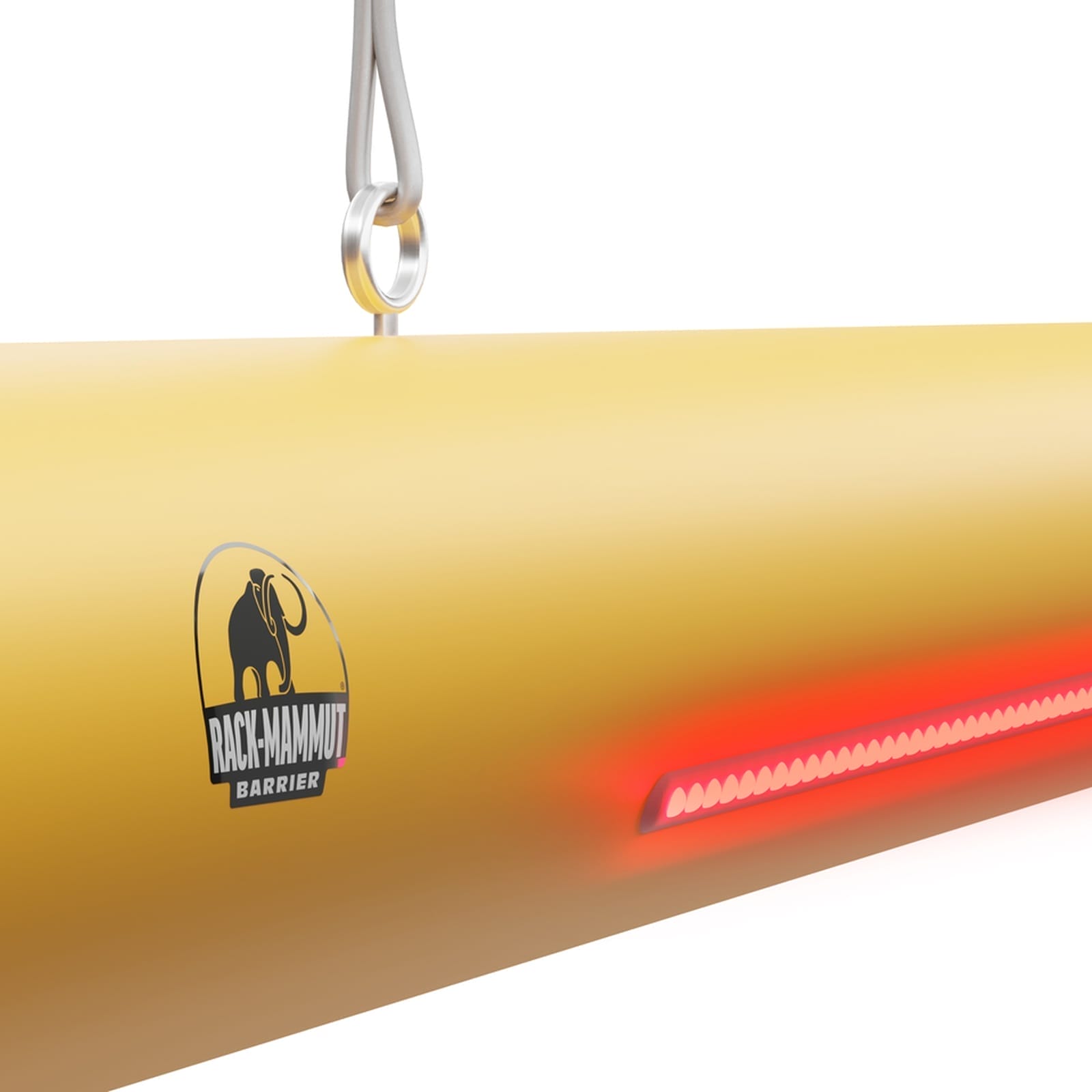 Limiteur de hauteur d'alarme RMX Mammut, longueur 2 m, jaune