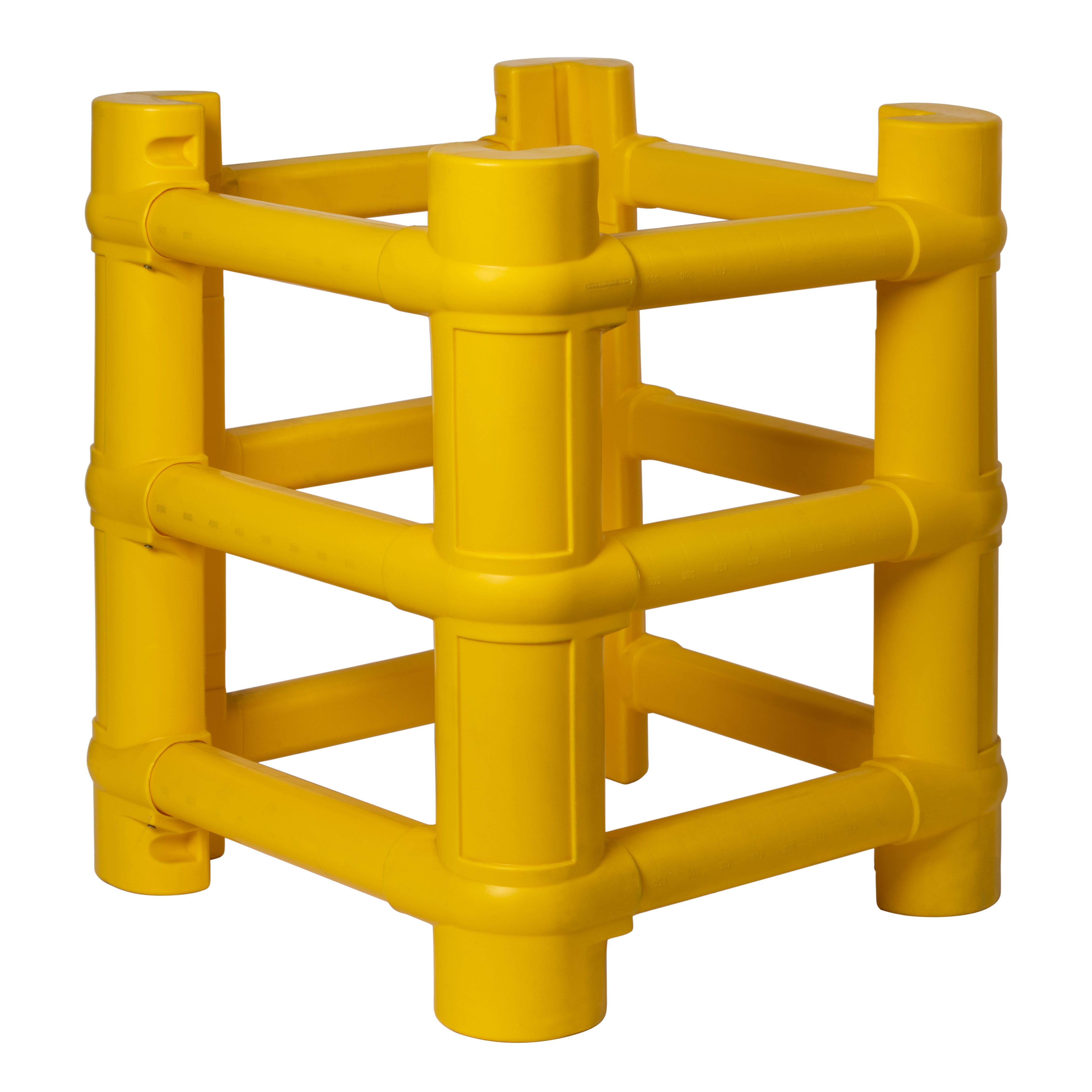 Protection de poteau RMX Mammut, H:1.000, poteau 200-700mm, jaune