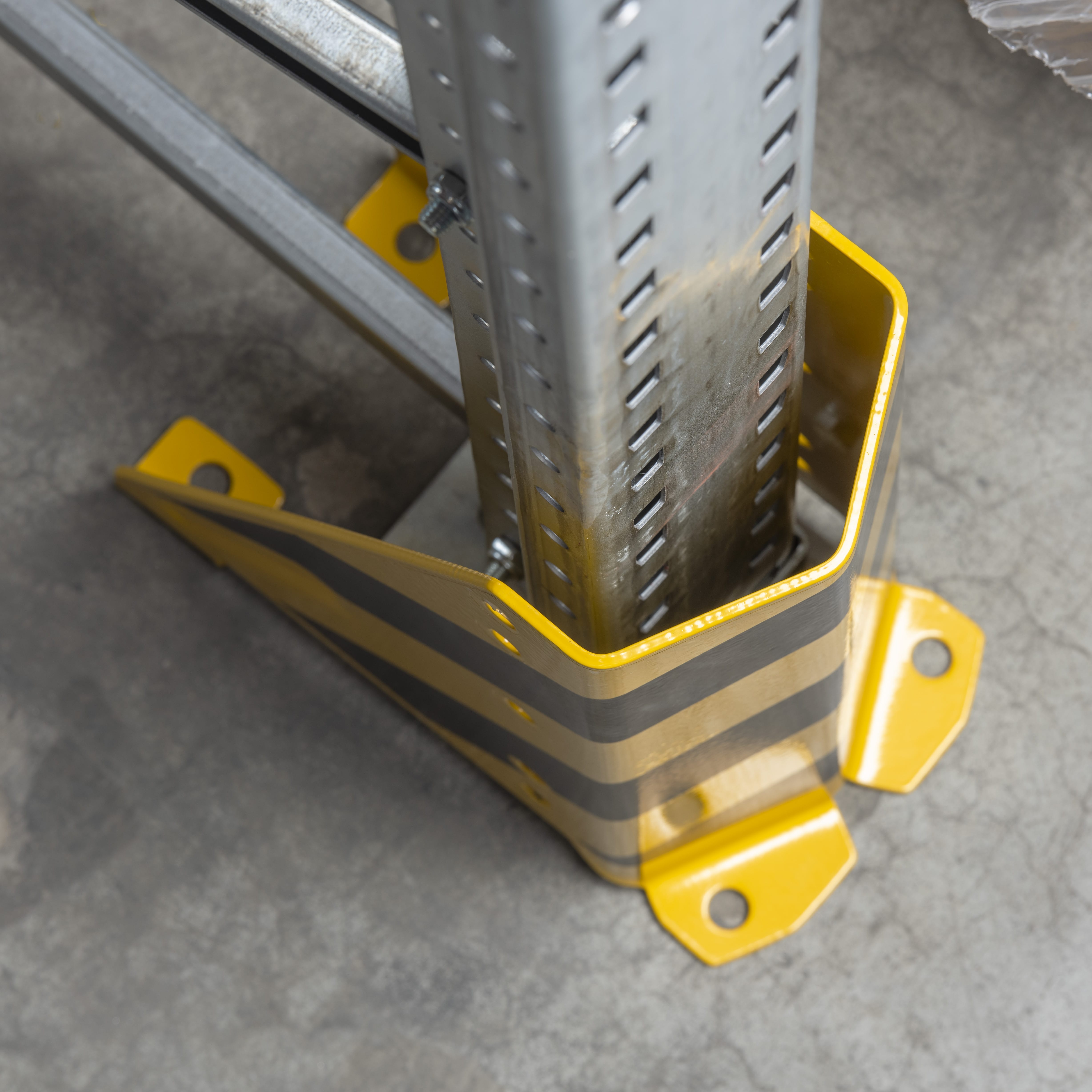 RMX Aanrijdbeveiliging, U-profiel, geel/zwart