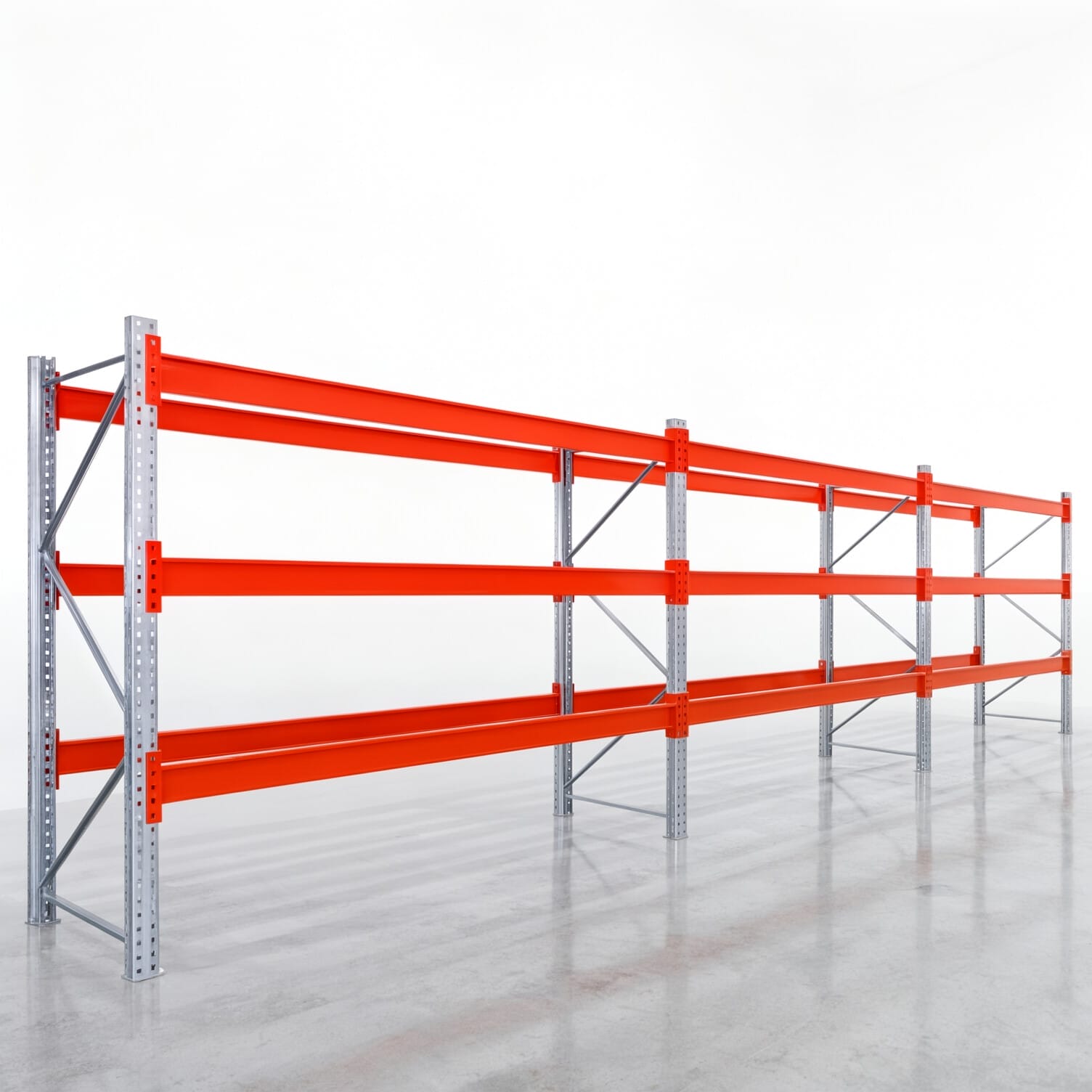 Palletstellingen PRX 1000, Europallet, H: 2.100 mm, B: 8.500 mm, palletgewicht: 750 kg, palletplaatsen: 36