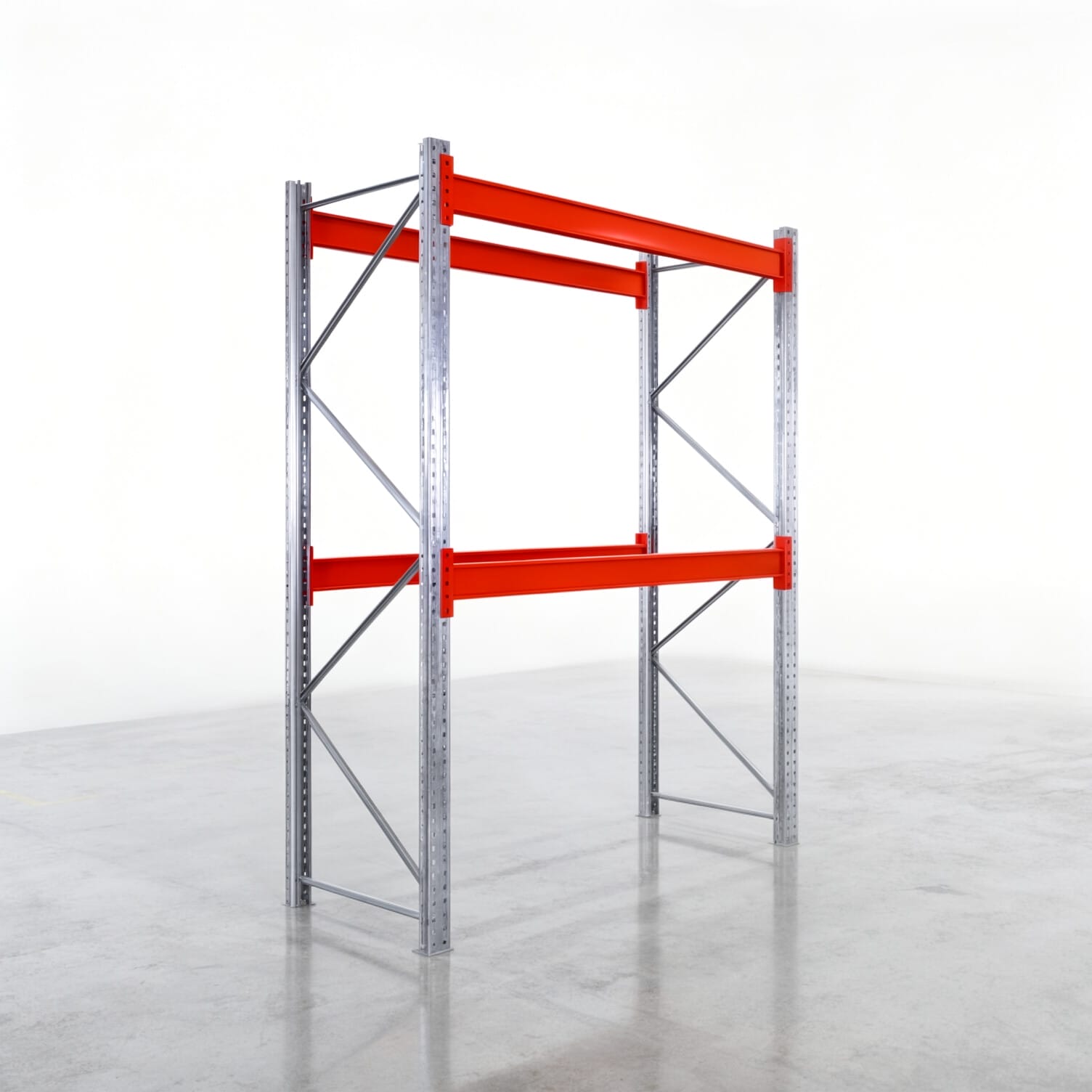 Palletstellingen PRX 1000, Europallet, H: 2.600 mm, B: 2.000 mm, palletgewicht: 500 kg, palletplaatsen: 6