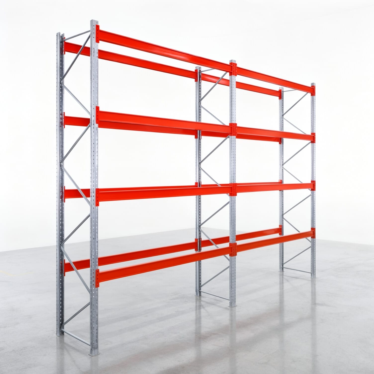 Rayonnages à palettes PRX 1000, europalette, H : 4.100 mm, L : 5.700 mm, poids de palette : 1.000 kg, emplacements palettes : 30