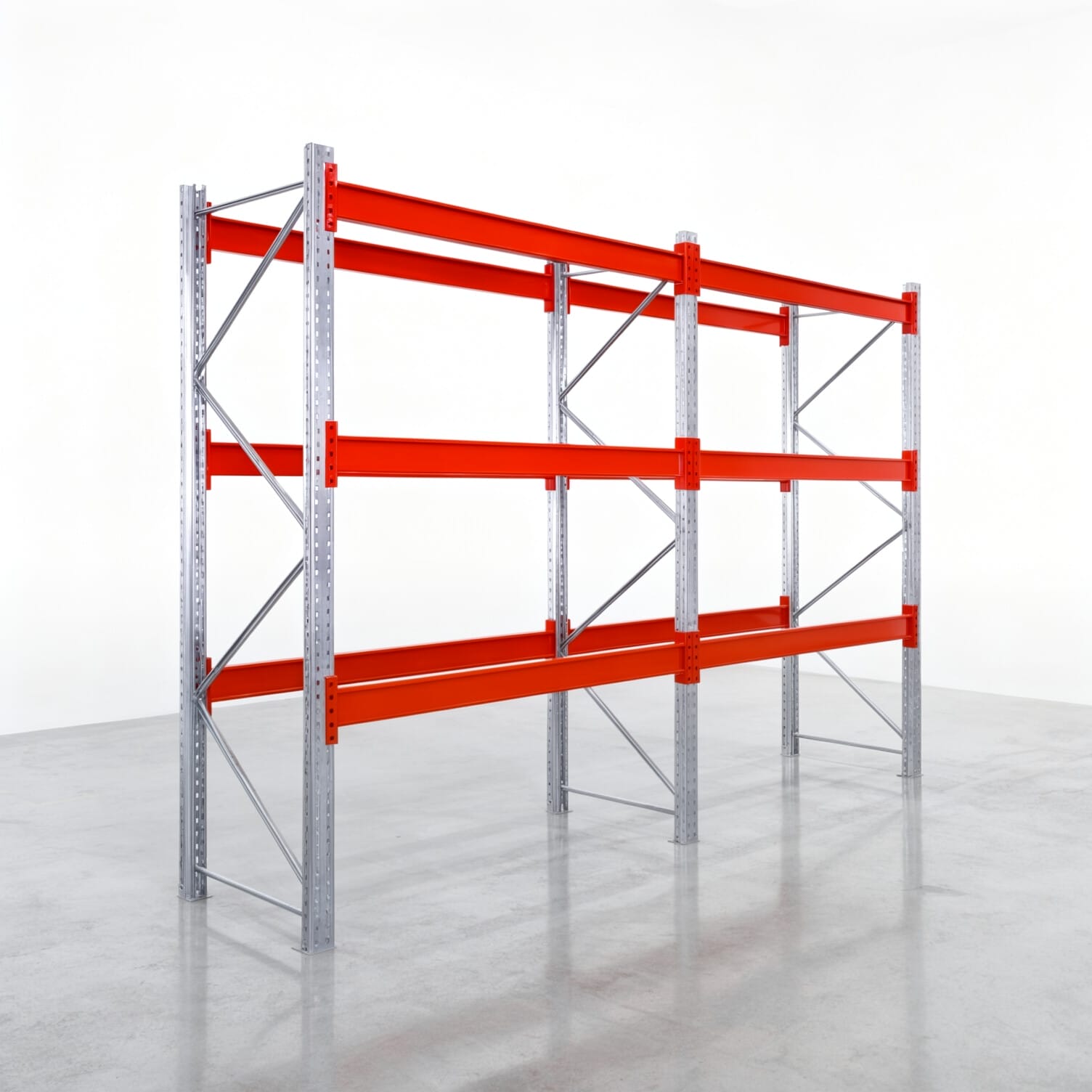 Palletstellingen PRX 1000, Europallet, H: 2.600 mm, B: 3.900 mm, palletgewicht: 1.000 kg, palletplaatsen: 16