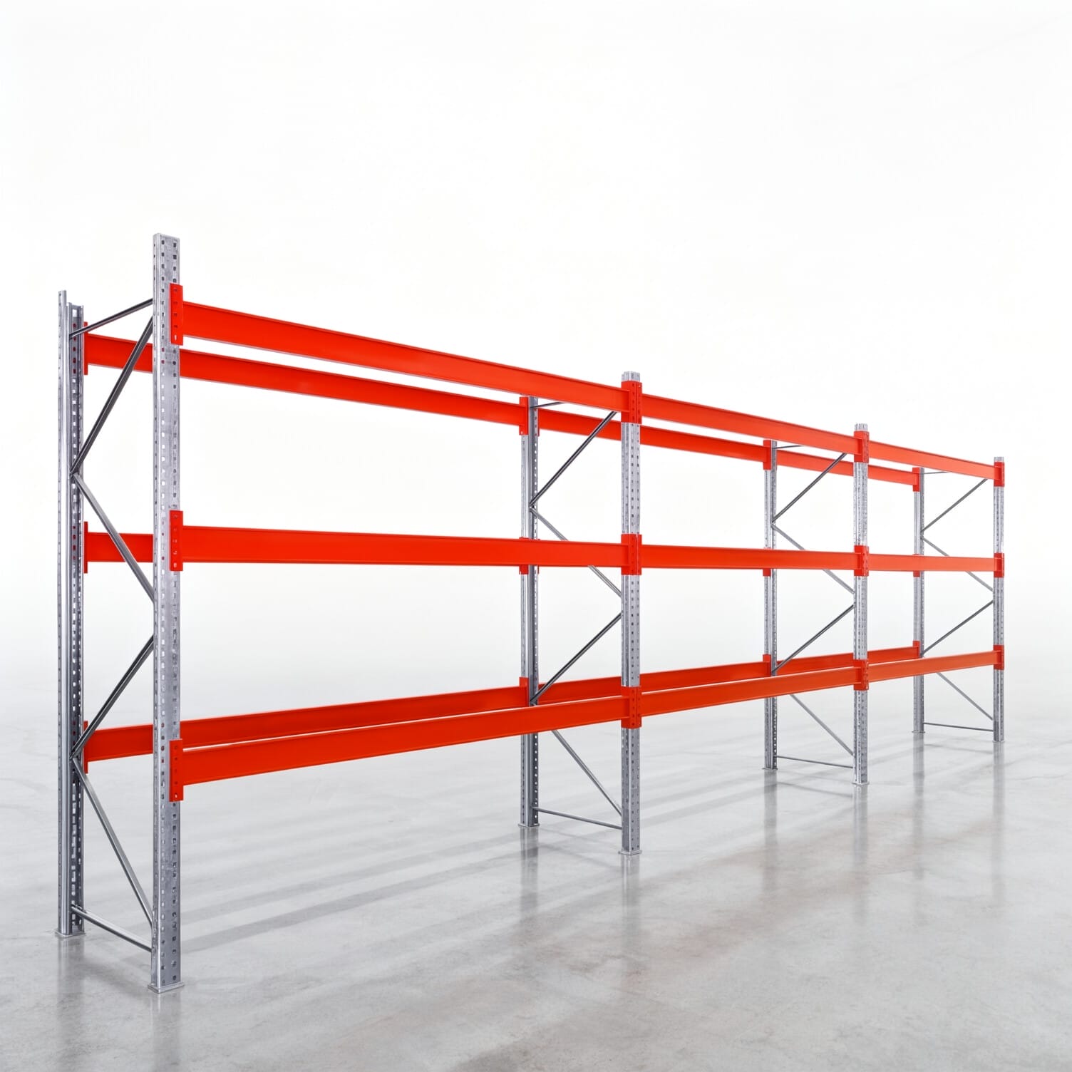 Palletstellingen PRX 1000, Europallet, H: 2.600 mm, B: 8.500 mm, palletgewicht: 1.250 kg, palletplaatsen: 36