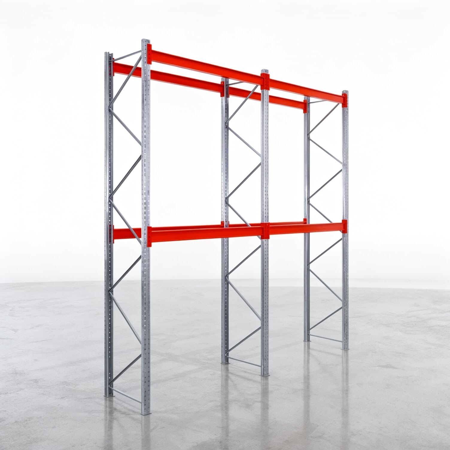 Rayonnages à palettes PRX 1000, Europalette, H : 4.100 mm, L : 3.900 mm, poids de palette : 1.000 kg, emplacements palettes : 12