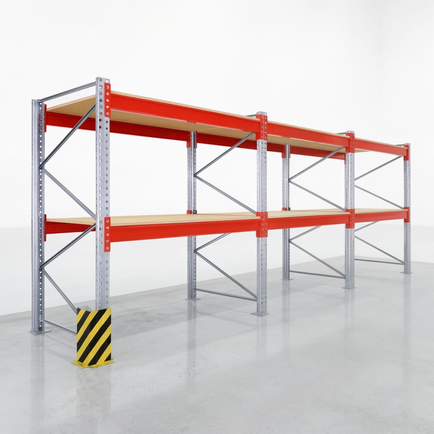 Palletstellingen PRX 1000, europallet, H: 2.100 mm, B: 5.800 mm, palletgewicht: 750 kg, palletplaatsen: 18