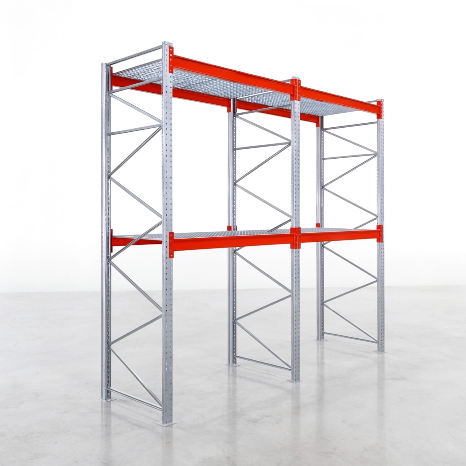 Rayonnages à palettes PRX 1000, Europalette, H : 3.600 mm, L : 3.900 mm, poids de palette : 750 kg, emplacements palettes : 12