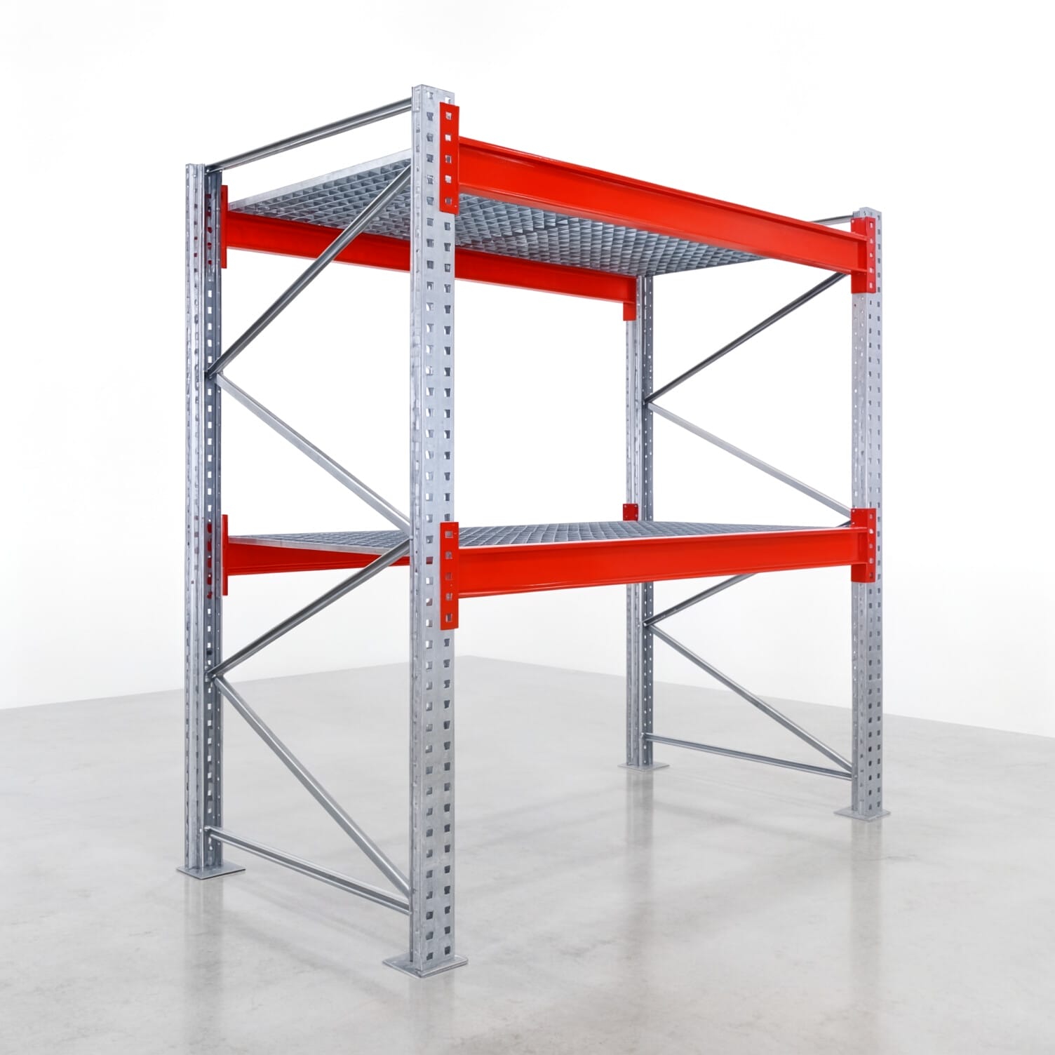 Palletstellingen PRX 1000, Europallet, H: 2.100 mm, B: 2.000 mm, Palletgewicht: 750 kg, Palletplaatsen: 6