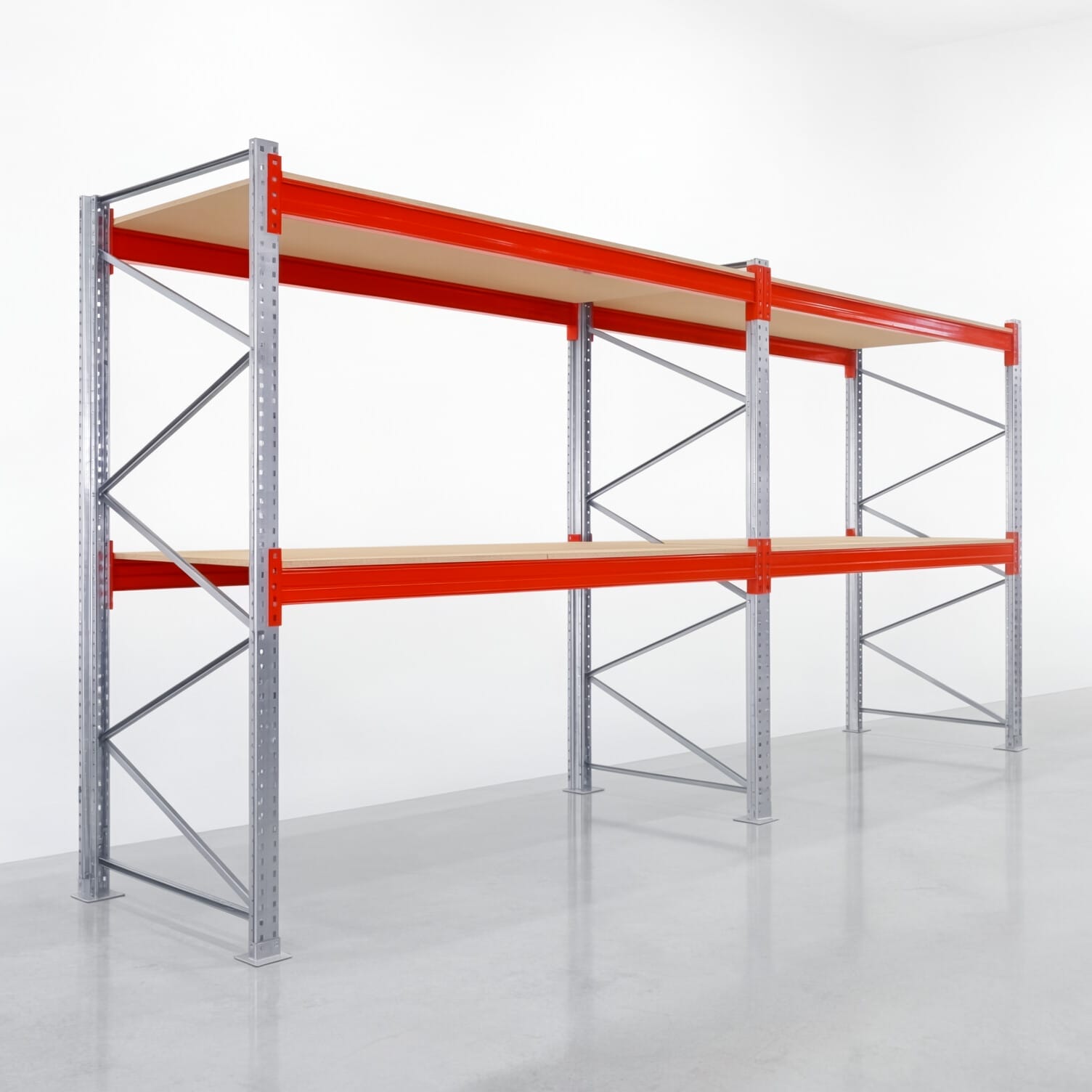 Palletstellingen PRX 1000, Europallet, H: 2.600 mm, B: 5.700 mm, palletgewicht: 1.000 kg, palletplaatsen: 18