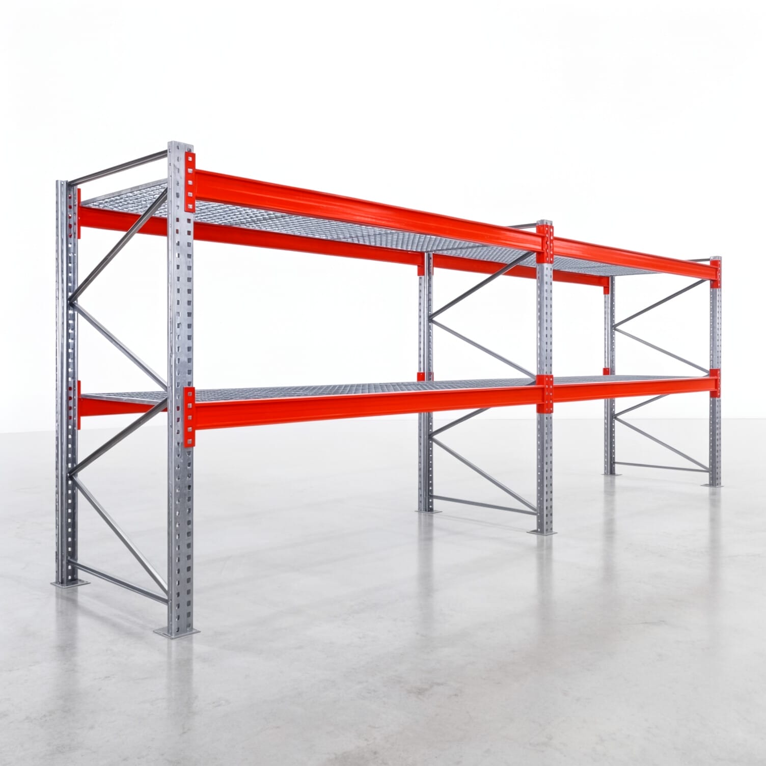 Palletstellingen PRX 1000, Europallet, H: 2.100 mm, B: 5.700 mm, palletgewicht: 750 kg, palletplaatsen: 18