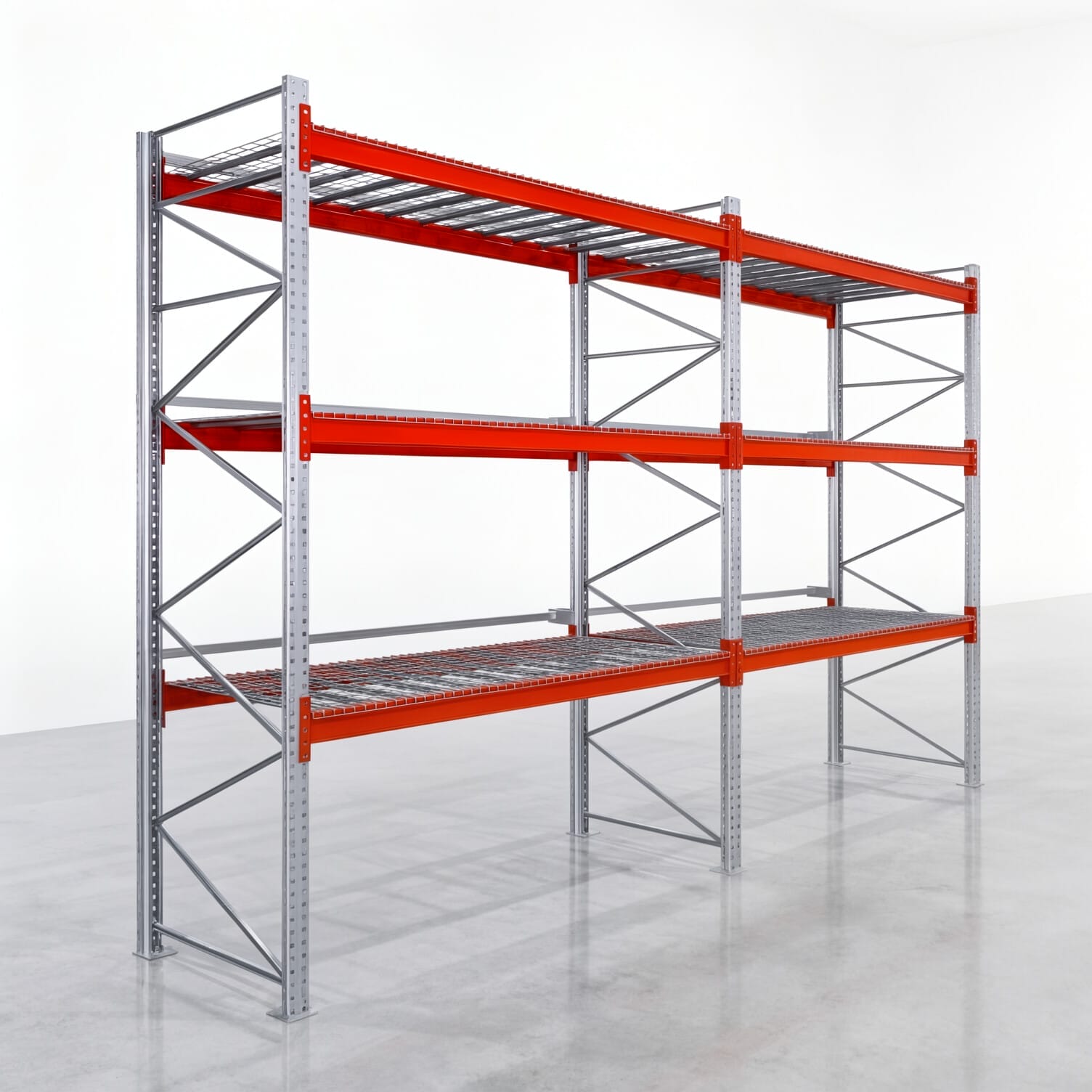 Rayonnages à palettes PRX 1000, Europalette, H : 3.600 mm, L : 5.700 mm, poids de palette : 750 kg, emplacements de palettes : 24