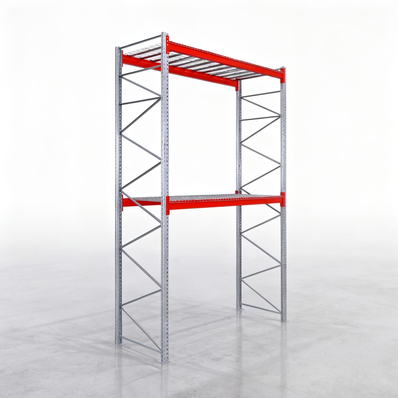 Rayonnages à palettes PRX 1000, Europalette, H : 4.600 mm, L : 2.900 mm, Poids de palette : 500 kg, Emplacements de palettes : 9