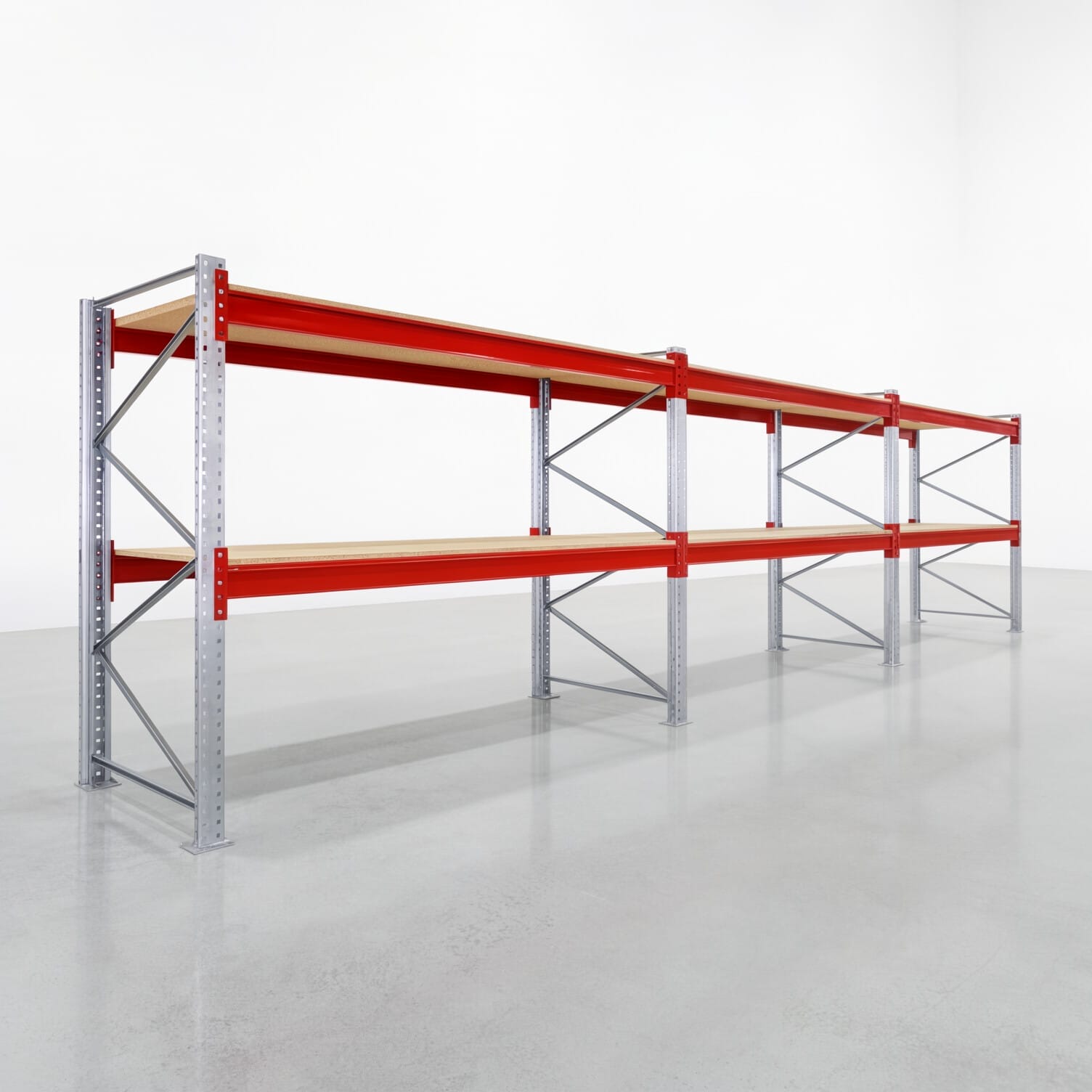 Palletstellingen PRX 1000, europallet, H: 2.100 mm, B: 8.500 mm, palletgewicht: 500 kg, palletplaatsen: 27