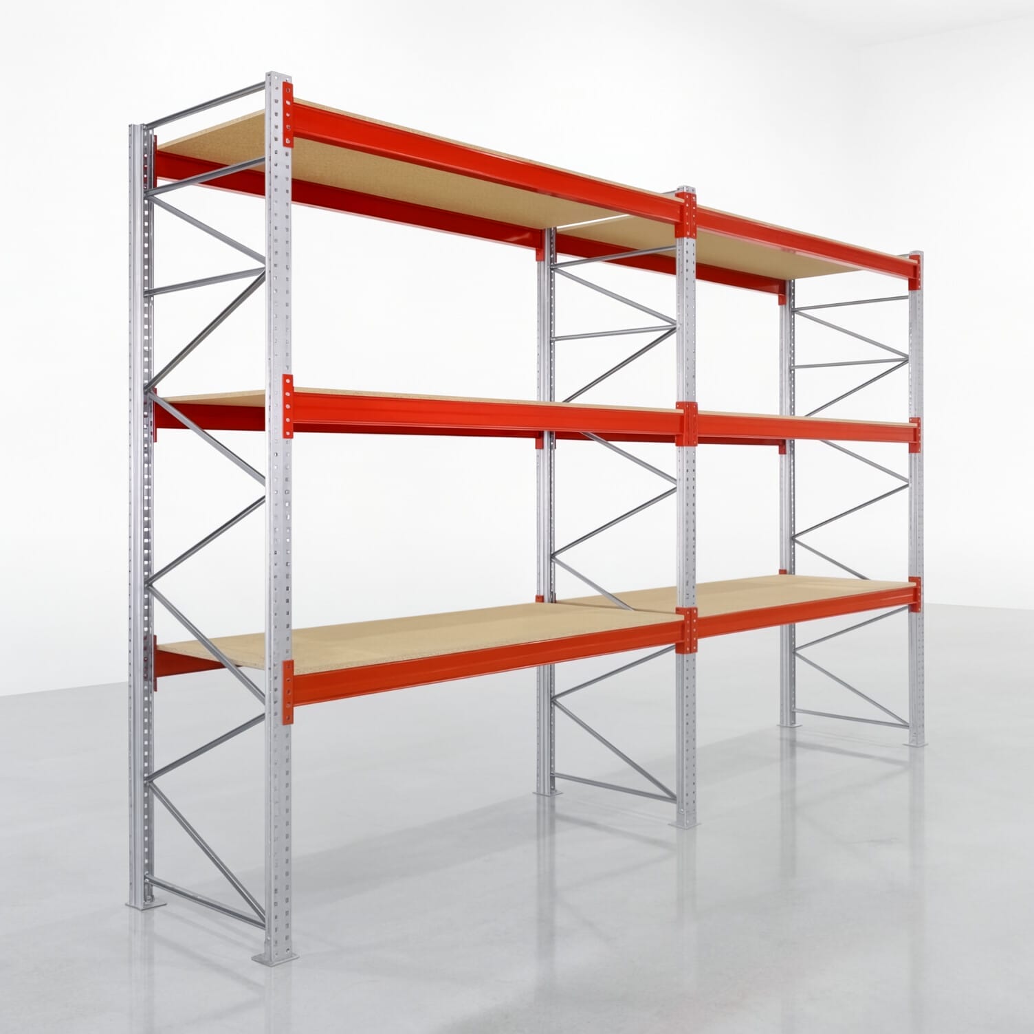 Rayonnages à palettes PRX 1000, Europalette, H : 3.600 mm, l : 5.700 mm, poids de palette : 500 kg, emplacements palettes : 24