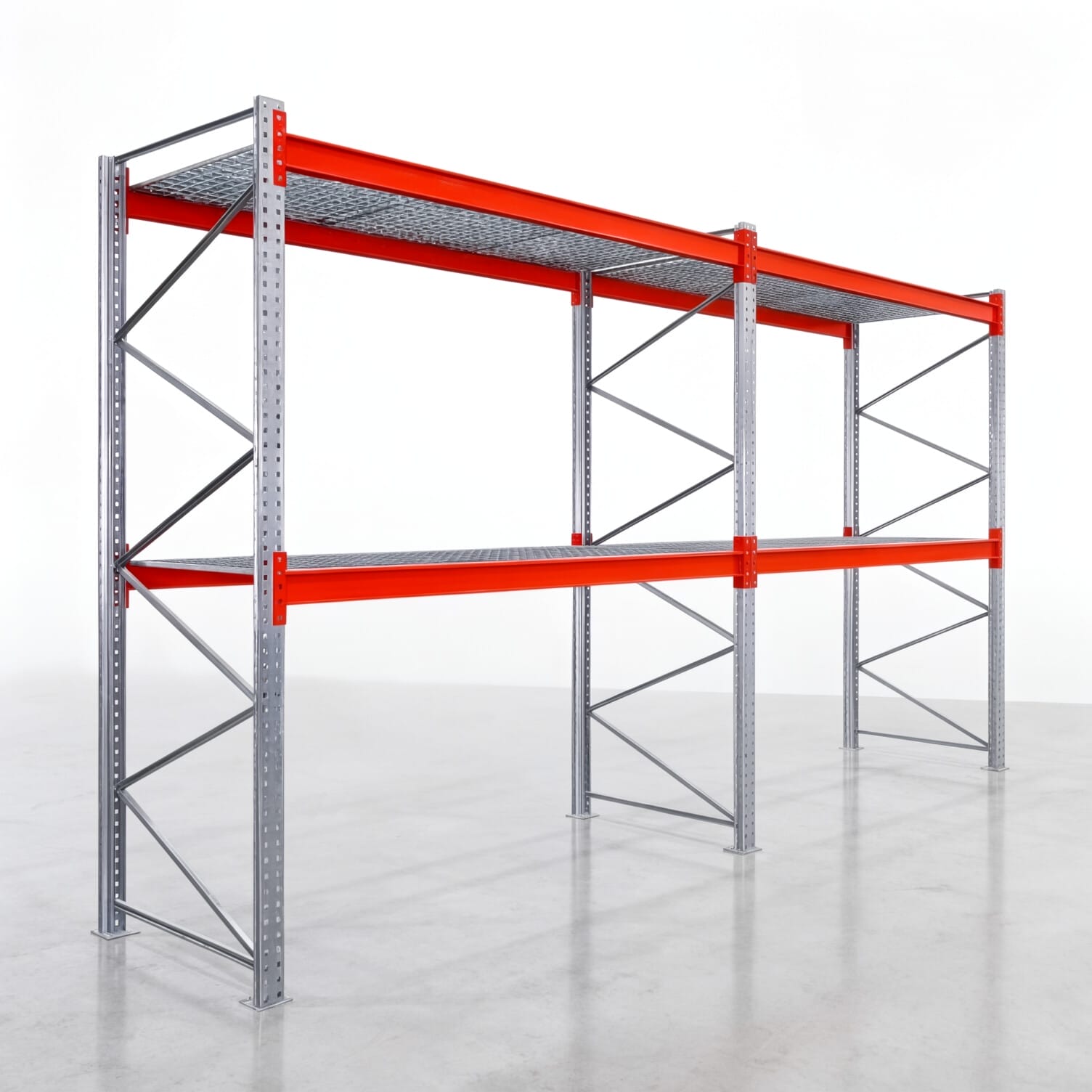 Palletstellingen PRX 1000, Europallet, H: 3.100 mm, B: 5.700 mm, palletgewicht: 500 kg, palletplaatsen: 18