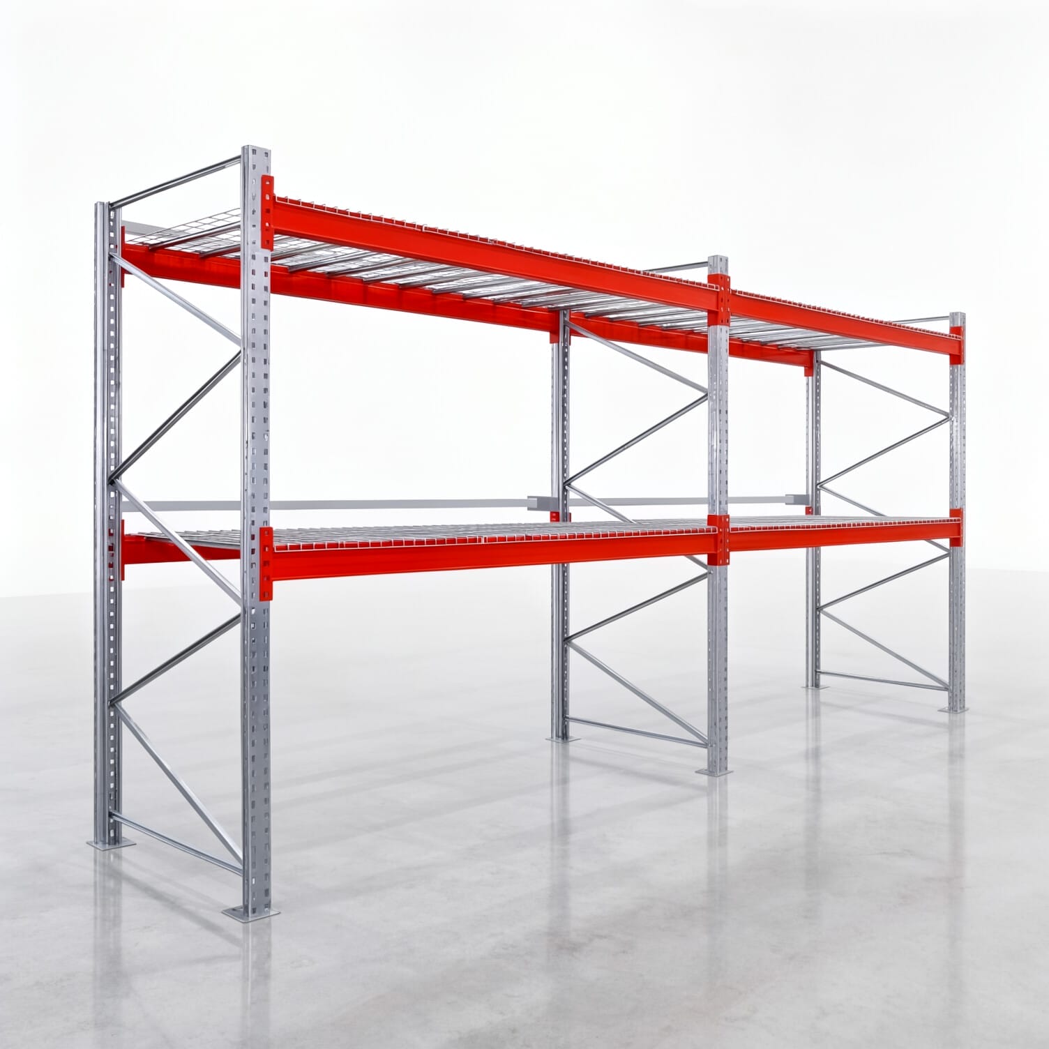 Palletstellingen PRX 1000, Europallet, H: 2.600 mm, B: 5.700 mm, palletgewicht: 750 kg, palletplaatsen: 18