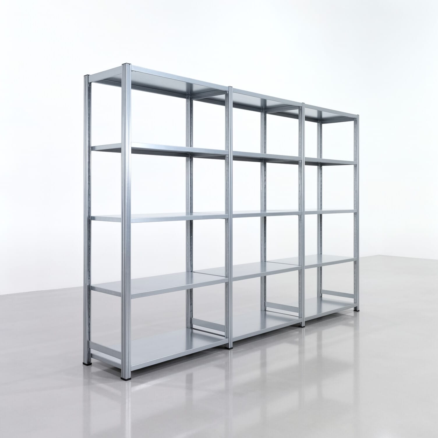 Legbordstelling FBX 4000, H: 2.000 mm, B: 3.023 mm mm, D: 500 mm, niveaus: 5