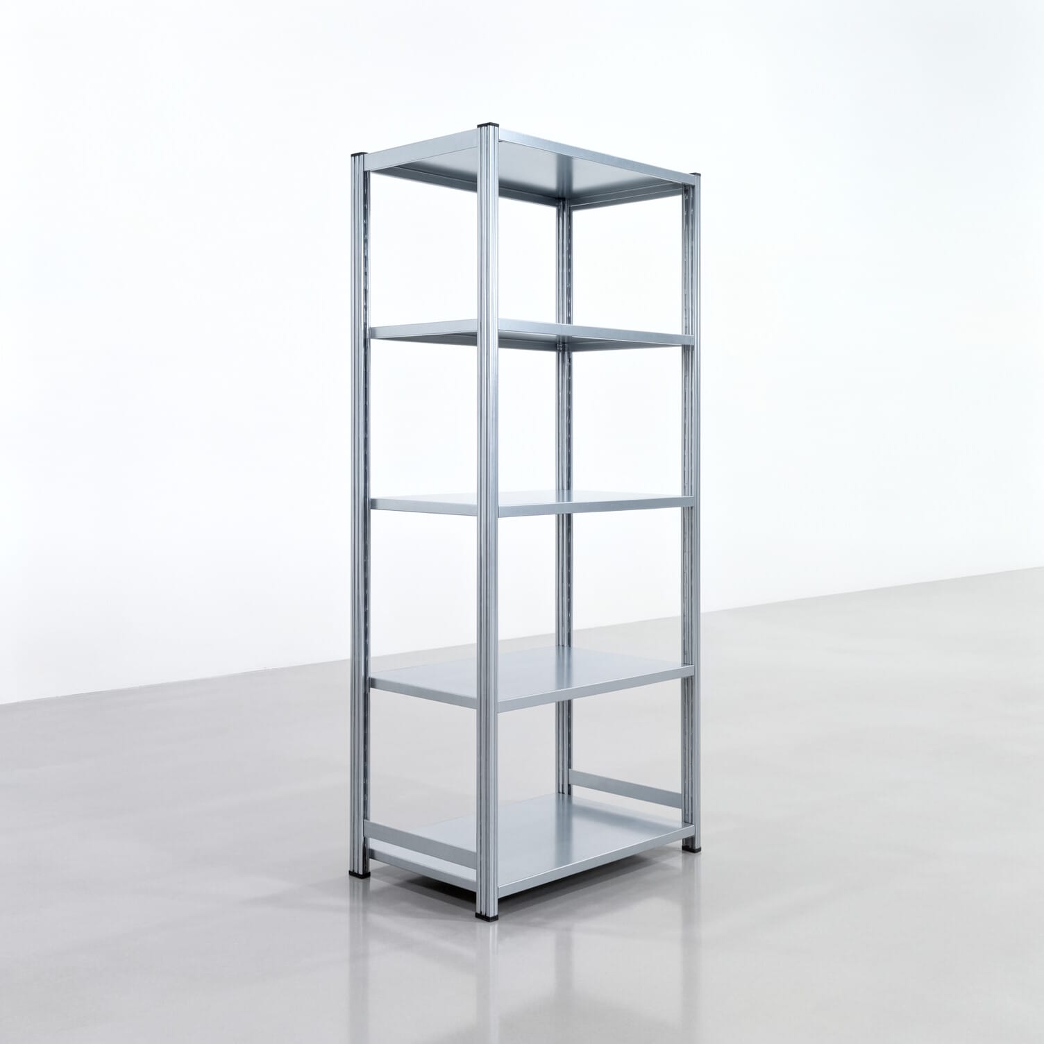 Rayonnages métalliques FBX 4000, H : 2.250 mm, L : 1.029 mm mm, P : 600 mm, niveaux : 5