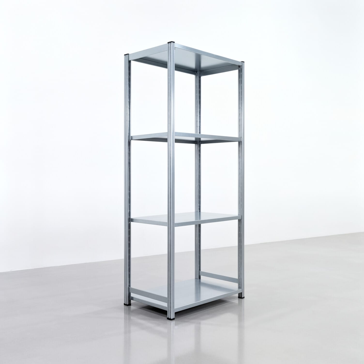 Rayonnages métalliques FBX 4000, H : 2 250 mm, L : 1 029 mm mm, P : 600 mm, Niveaux : 4