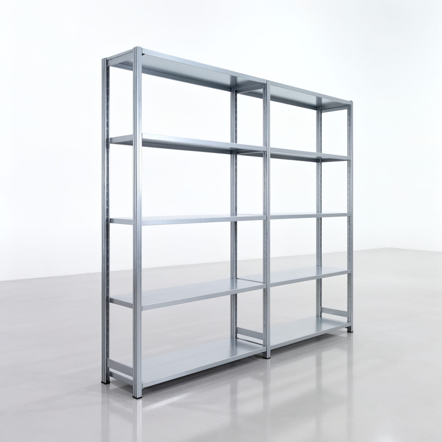 Legbordstelling FBX 4000, H: 2.000 mm, B: 2.426 mm mm, D: 400 mm, niveaus: 5