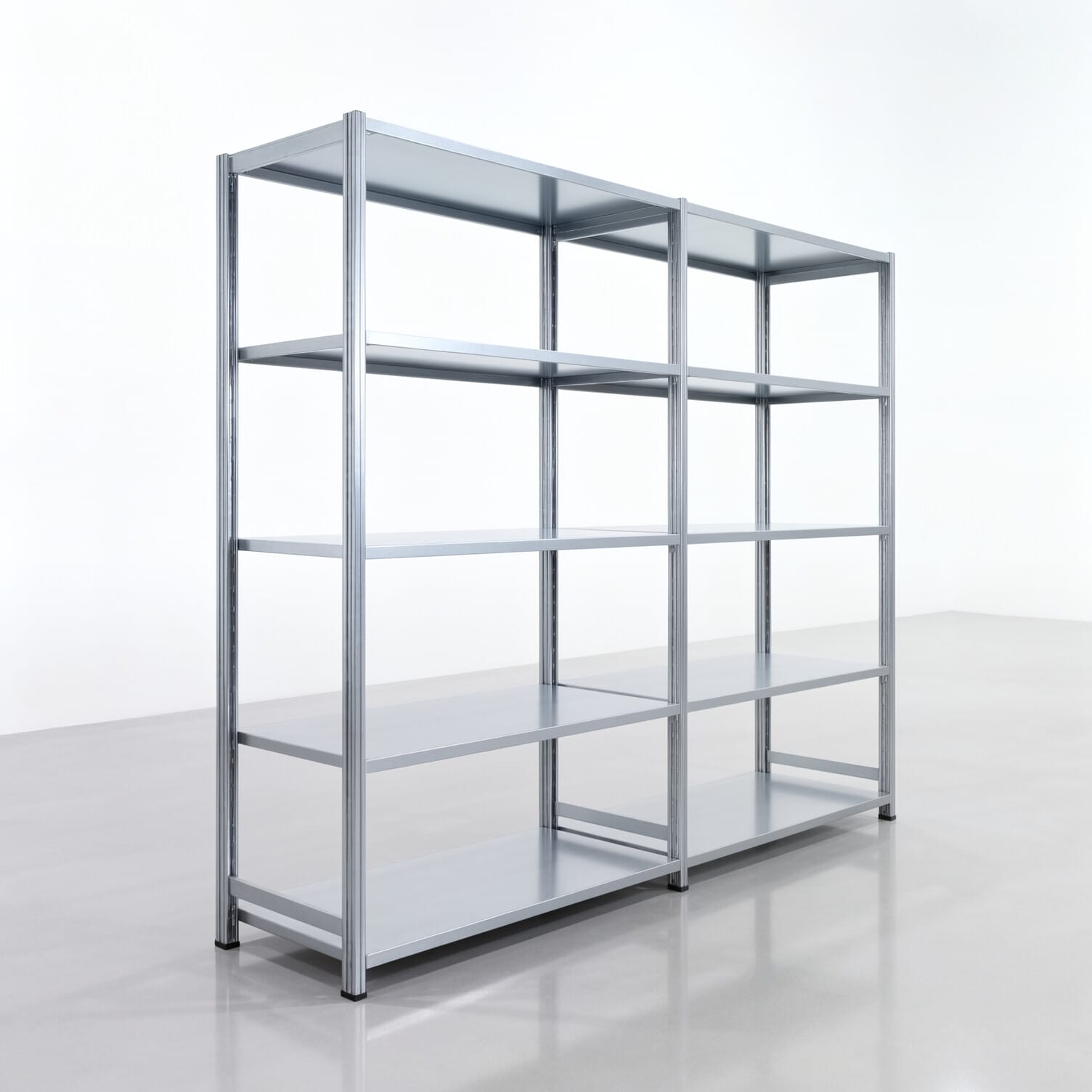 Legbordstelling FBX 4000, H: 2.000 mm, B: 2.426 mm mm, D: 600 mm, Niveaus: 5