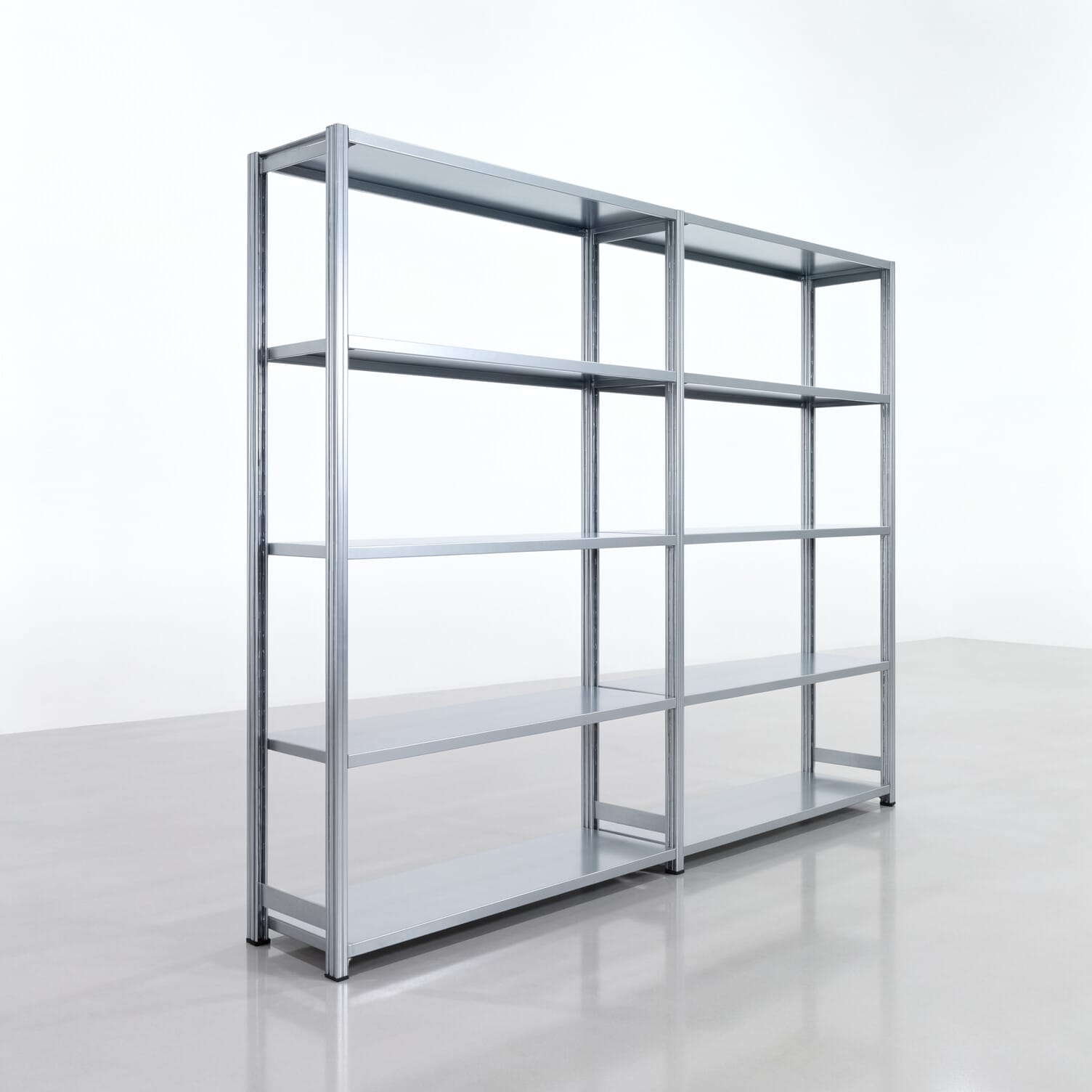 Legbordstelling FBX 4000, H: 2.000 mm, B: 2.626 mm mm, D: 400 mm, niveaus: 5