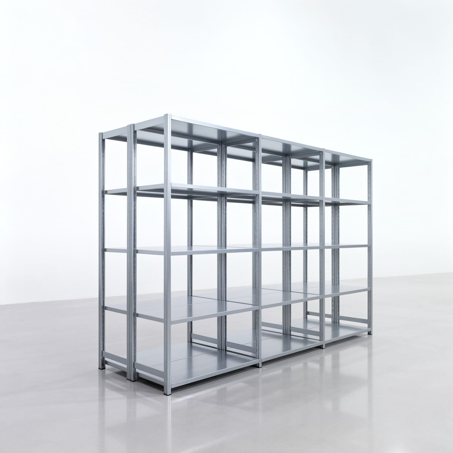 Legbordstelling FBX 4000, H: 2.000 mm, B: 3.023 mm mm, D: 500 mm, Niveaus: 5