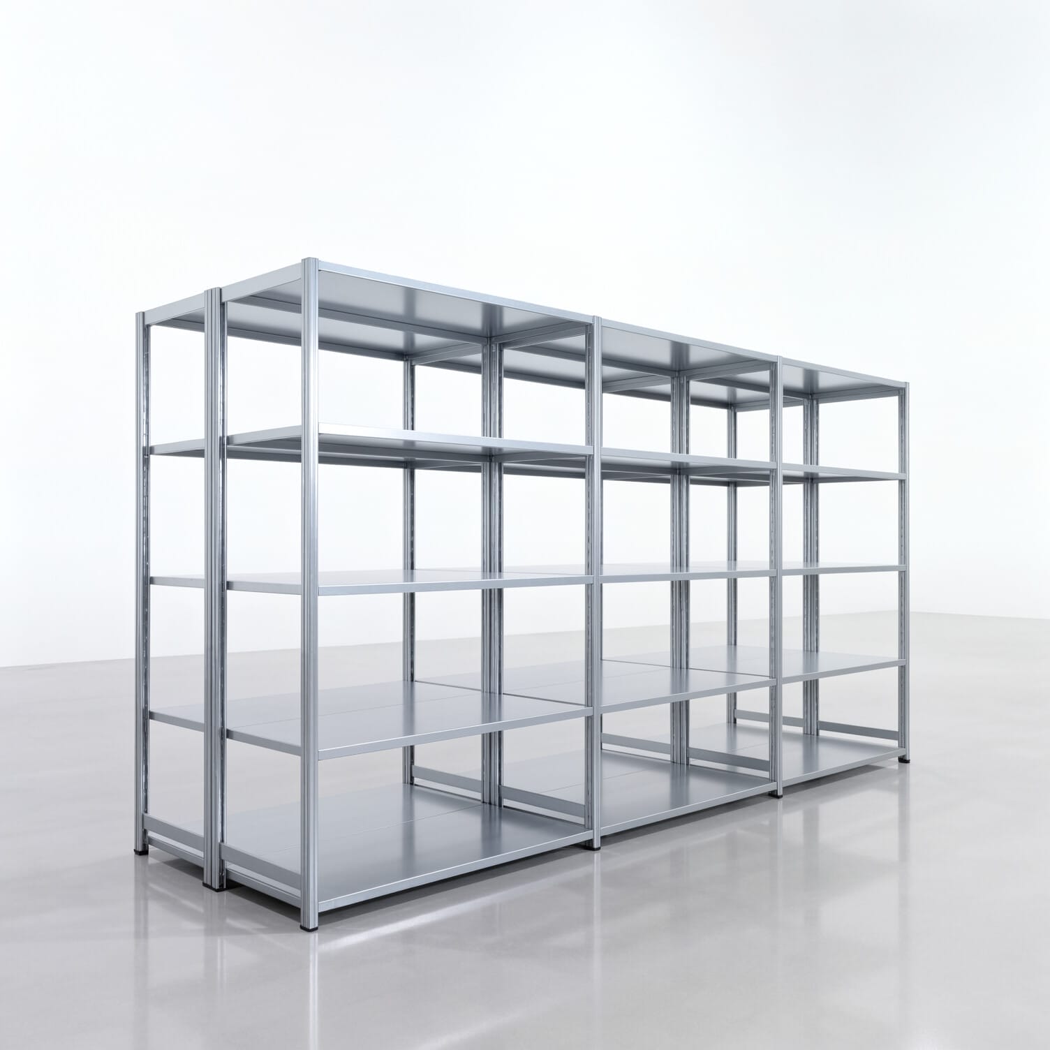 Legbordstelling FBX 4000, H: 2.000 mm, B: 3.923 mm mm, D: 600 mm, niveaus: 5