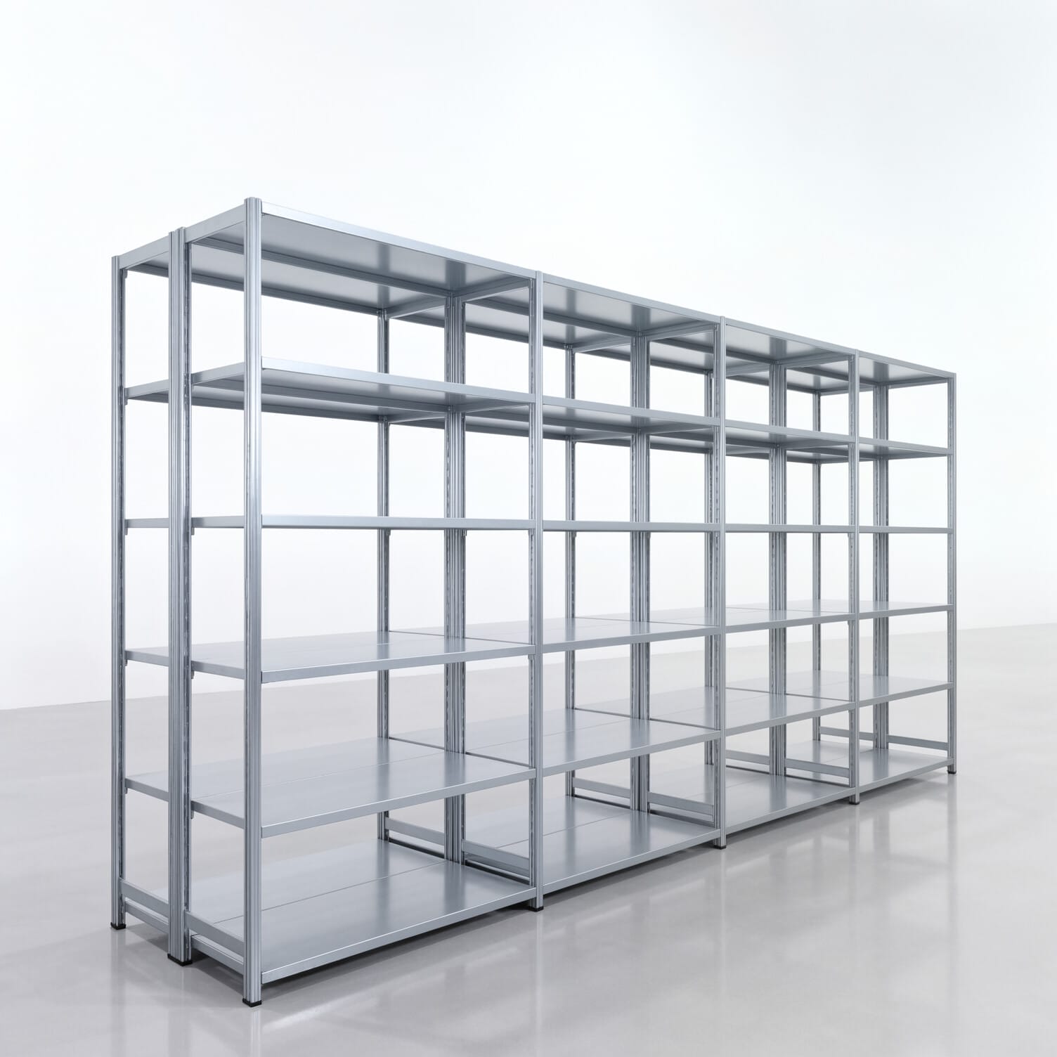 Legbordstelling FBX 4000, H: 2.350 mm, B: 4.820 mm mm, D: 500 mm, niveaus: 6