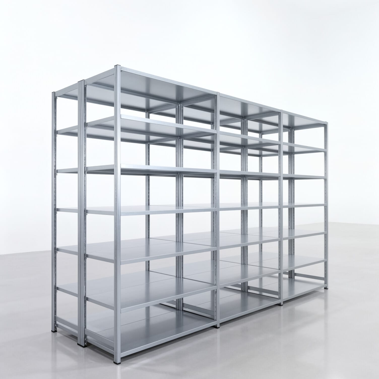 Legbordstelling FBX 4000, H: 2.350 mm, B: 3.623 mm mm, D: 600 mm, niveaus: 7