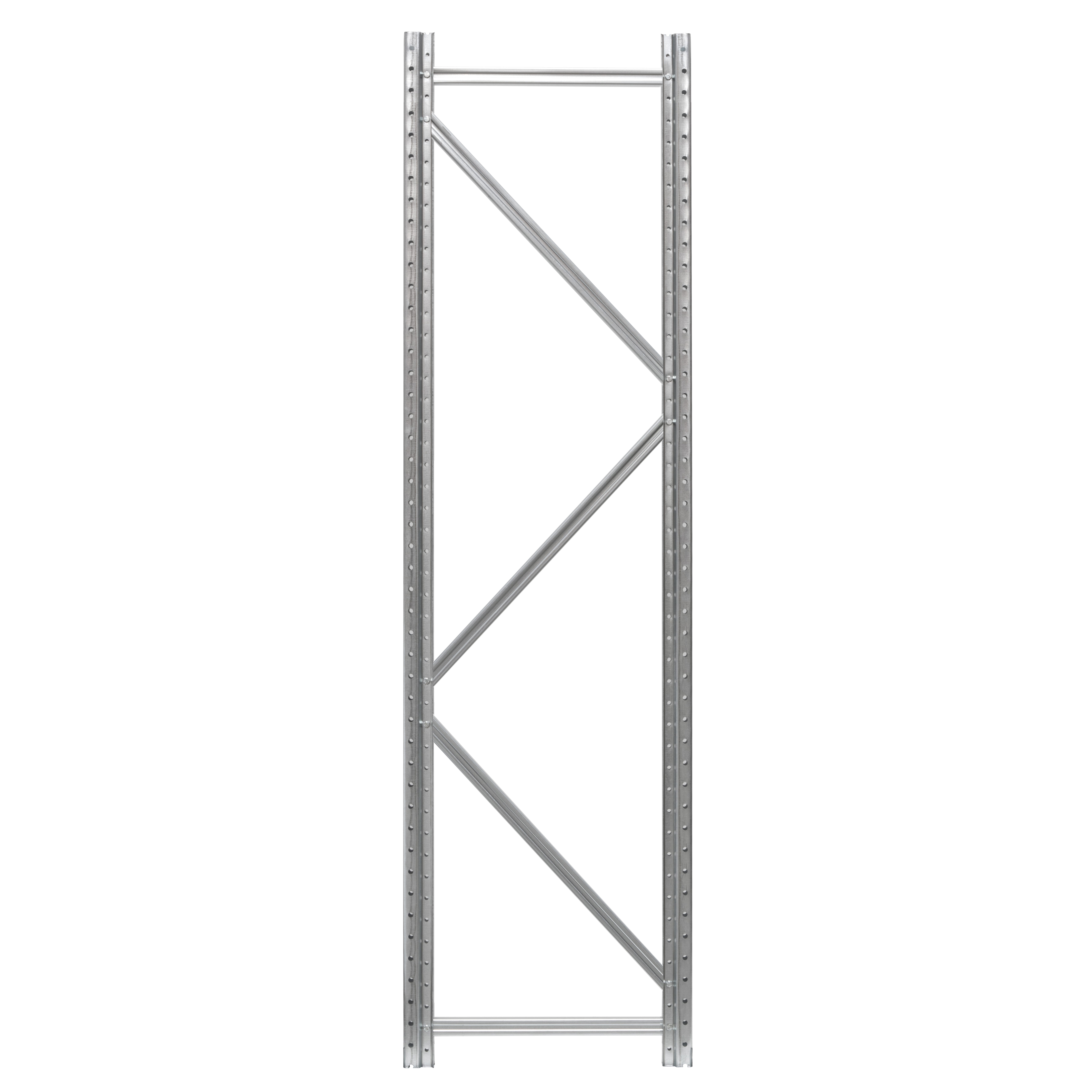 WSX 5000 staanderframe WSPR, Hoogte 2400 mm, Diepte 600 mm, 1,5mm dikte, elektrolytisch verzinkt